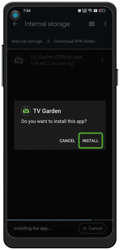 Install and Launch HTTV